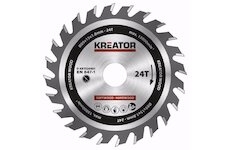 KRT020401 - Pilový kotouč na dřevo 89mm, 24T KREATOR