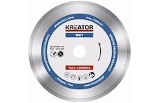 KRT081104  Diamantový kotouč celoobvodový 200mm PREMIUM KREATOR