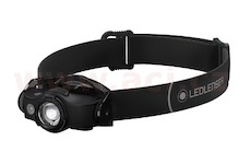 LED LENSER MH4 - outdoorová dobíjecí čelovka černo-černá, dosvit 180 m, záruka 7 let