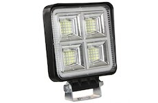 LED prostorové světlo 64x LED, 9 - 36 V, 110 x 110 x 35 mm - MAR-POL