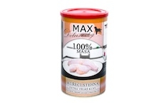 MAX Deluxe Dog kuřecí stehna, konzerva 1200 g