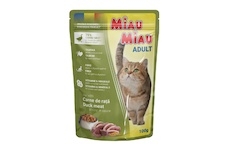 Miau Miau Cat kachní, kapsa 100 g