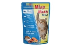 Miau Miau Cat losos, kapsa 100 g