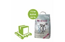 MIKEŠ Premium bílé hrudkující 10 kg (paleta 72 ks) SLEVA 7 %