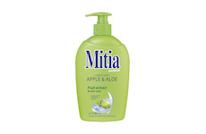 Mitia tekuté mýdlo 500ml Apple&Aloe s dávkovačem