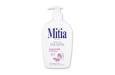 Mitia tekuté mýdlo 500ml Silk Satin s dávkovačem