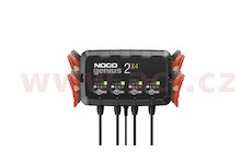 nabíječka pro nabíjení 4 baterií NOCO 2x4, 6/12 V, 2-40 Ah, 2 A