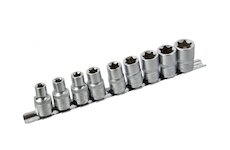 Nástrčné hlavice torx E10-24, 1/2