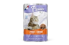 Plaisir Cat kuřecí & játra, kapsička 100 g