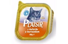 Plaisir Cat kuřecí, vanička 100 g 