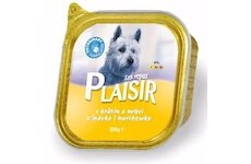 Plaisir Dog krůtí, vanička 300 g 