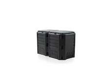 Plastový kompostér 800l, 2 moduly - černý MODULE COMPOGREEN
