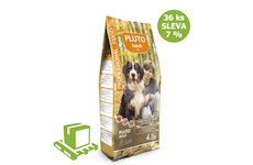 PLUTO Dog Adult 20 kg (paleta 36 ks) SLEVA 7 %