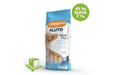 PLUTO Dog Adult Plus Medium/Maxi 15 kg (paleta 45 ks) SLEVA 7 %