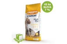 PLUTO Star Cat Adult Mix 15 kg (paleta 45 ks) SLEVA 7 %