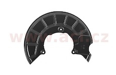 prachový štít předního brzdového kotouče (pro brzdový kotouč 280x22 mm) ORIGINÁL, L