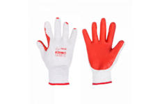 Pracovní rukavice bavlna-latex 10