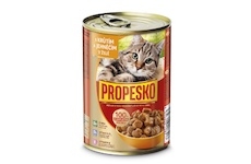 PROPESKO Cat krůtí a jehněčí v želé, kousky 415 g