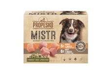 PROPESKO Dog Mistr kuře, krůta v omáčce, kapsa 85 g (12 pack)