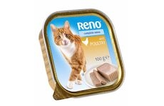 RENO Cat drůbeží se zeleninou, vanička 100 g