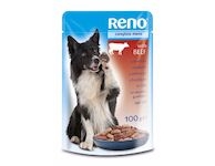 RENO Dog hovězí, kapsa 100 g