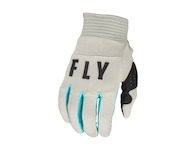 rukavice F-16, FLY RACING - USA 2023 (šedá/modrá, vel. 3XL)