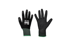 Rukavice ochranné 9" polyuretan PURE BLACK PRO
