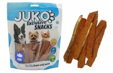 Salmon Strip with Fish Skin JUKO Snacks 250 g