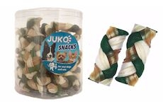 Splétaný copánek Mint JUKO Snacks (40 ks)