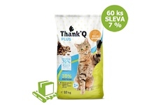 Thank´Q Plus Cat Adult Kuře 10 kg (paleta 60 ks) SLEVA 7 %