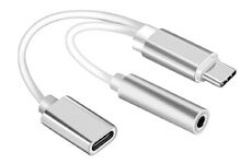 USB adaptér USB-C, jack 3,5mm, 13cm KAXL