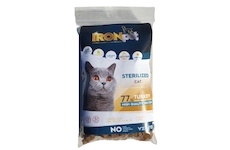 Vzorek IRONpet Cat Sterilized Turkey (Krůta) 70 g