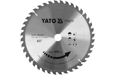 Yato Kotouč na dřevo 315x40Tx30mm YT-60791