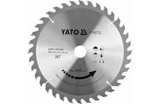 YATO TCT KOTOUČ NA DŘEVO 255X24TX30MM