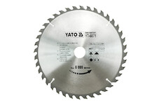 Yato Pilový kotouč na dřevo / Průměr 250x30 mm / Šířka řezu 3.2 mm / Počet zubů 40 YT-6071