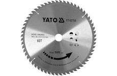 Yato Řezný kotouč na dřevo 60T 305x30mm YT-60784