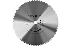 YATO YT-60872 Pilový kotouč na dřevo / 500 mm / 80t